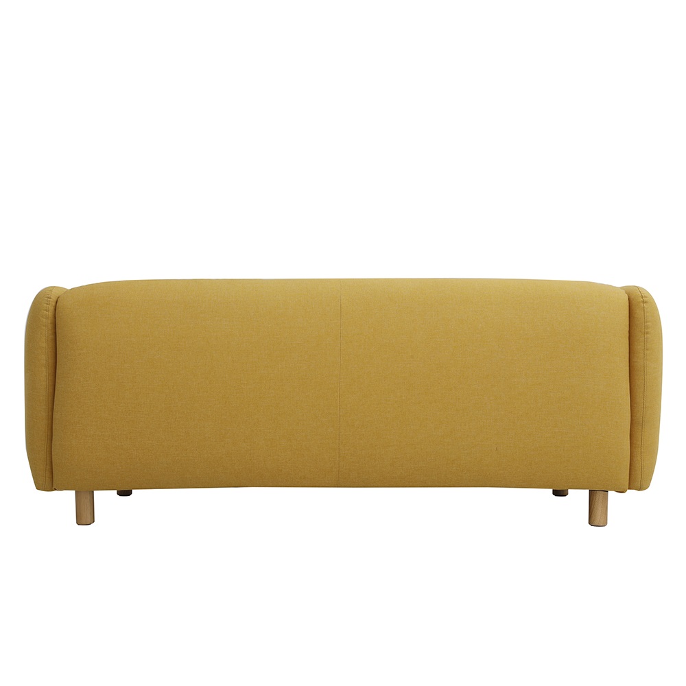 Sillón Moderno Cubic 2 Cuerpos Integrado Lino Antidesgarros