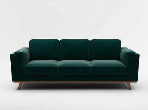 Sofá Sillón Alpino 3 Cuerpos Pana Antimanchas