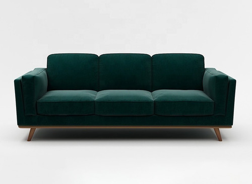 Sofá Sillón Alpino 3 Cuerpos Pana Antimanchas