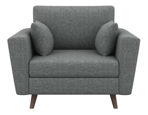Sillón Sofá Nordico Vintage Dymas 1 Cuerpo Lino Antidesgarros