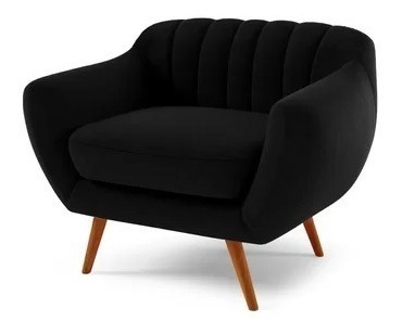 Combo Living Nórdico Daven Acanalado Sillon 3 Cuerpos + 2 Sillones 1 Cuerpo Pana Antimancha