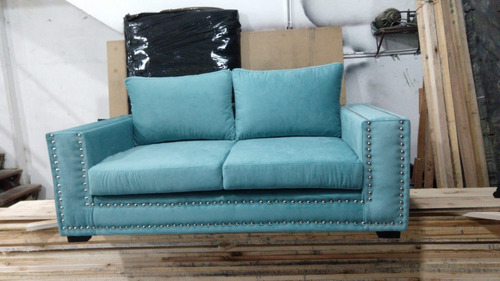 Sillon Sofa Vintage Alabama 2 Cuerpos Pana Antimanchas