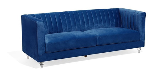 Sillón Priamo Acanalado 3 Cuerpos Priamo Pana Antimancha