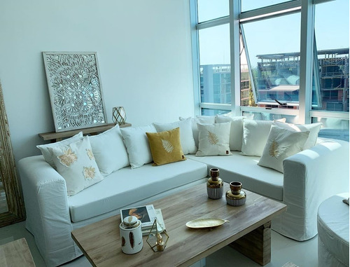 Sillón Esquinero Ghostdeluxe 3x2 con Funda Tussor