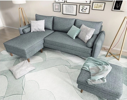 Esquinero Nórdico Vintage Sam 3 cuerpos Lino Antidesgarros