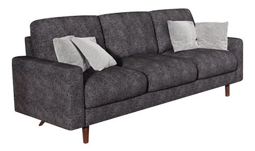 Sofá Sillón Bomani 3 Cuerpos Eco-cuero