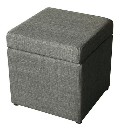 	Conjunto de jardín 5 plazas de poliéster gris/negro ROVIGO