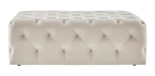 Puff Chesterfield 120 cm Pana Antimancha