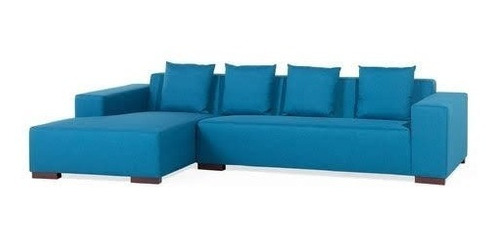 Sillón Sofá Esquinero Eliseo 3 Cuerpos Lino Antidesgarro