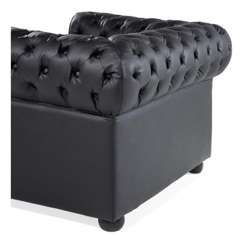 Sillón Chesterfield Vintage George III 1 Cuerpo Ecocuero