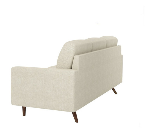Sofá Sillón Bomani 3 Cuerpos Lino Antidesgarros