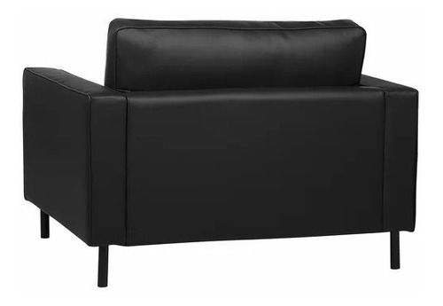 Sillón Moderno Demetrius Sofá 1 Cuerpo Ecocuero