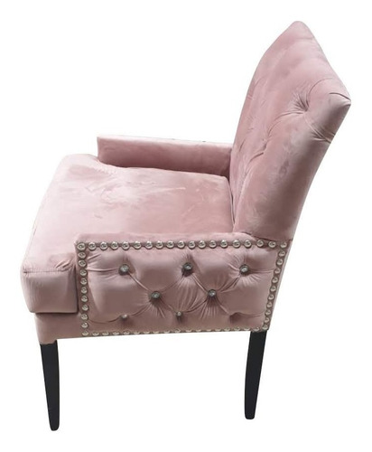 Silla Vestida Tristan Botones tipo Diamante Pana Antimanchas