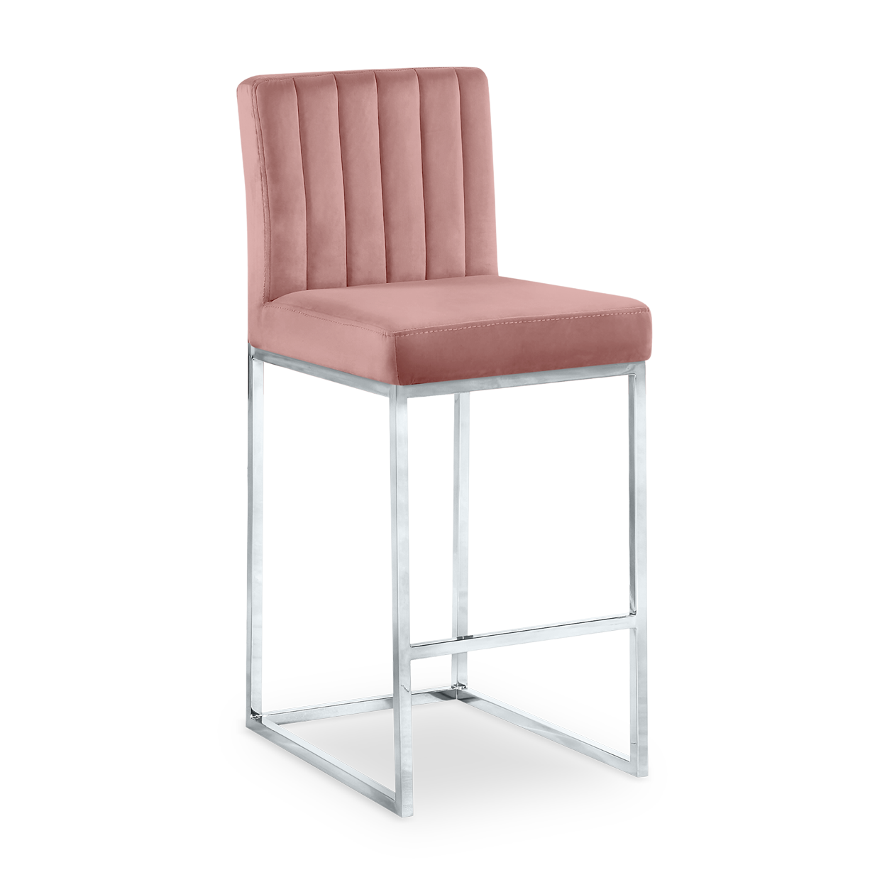 Banqueta Daven Hierro CROMADO (Promo Contado!)