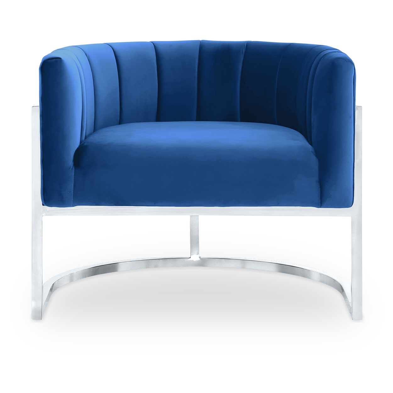 Sillón Sofá Sonf Acanalado Pana CROMADO (Promo Contado!)