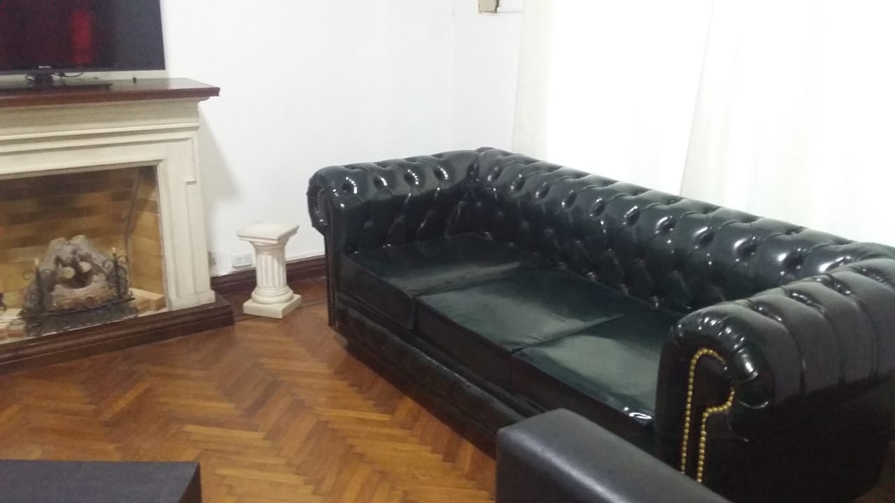 Sillon Chesterfield 3 Cuerpos Ecocuero