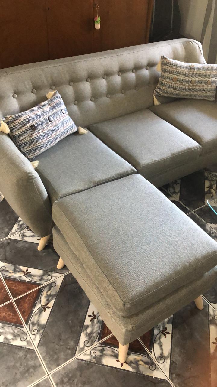 Esquinero Nórdico 3 Cuerpos Lino Antidesgarros