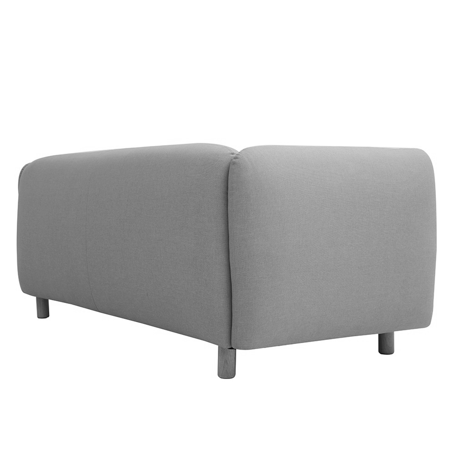Sillón Moderno Cubic 2 Cuerpos Integrado Lino Antidesgarros
