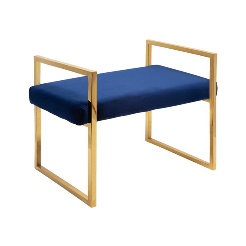 Banqueta Puff Klt170 Dorado