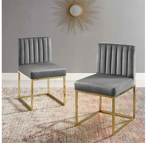 Silla De Comedor Hierro Epoxi Electro Estatico Daven HRP Pana Anti Mancha