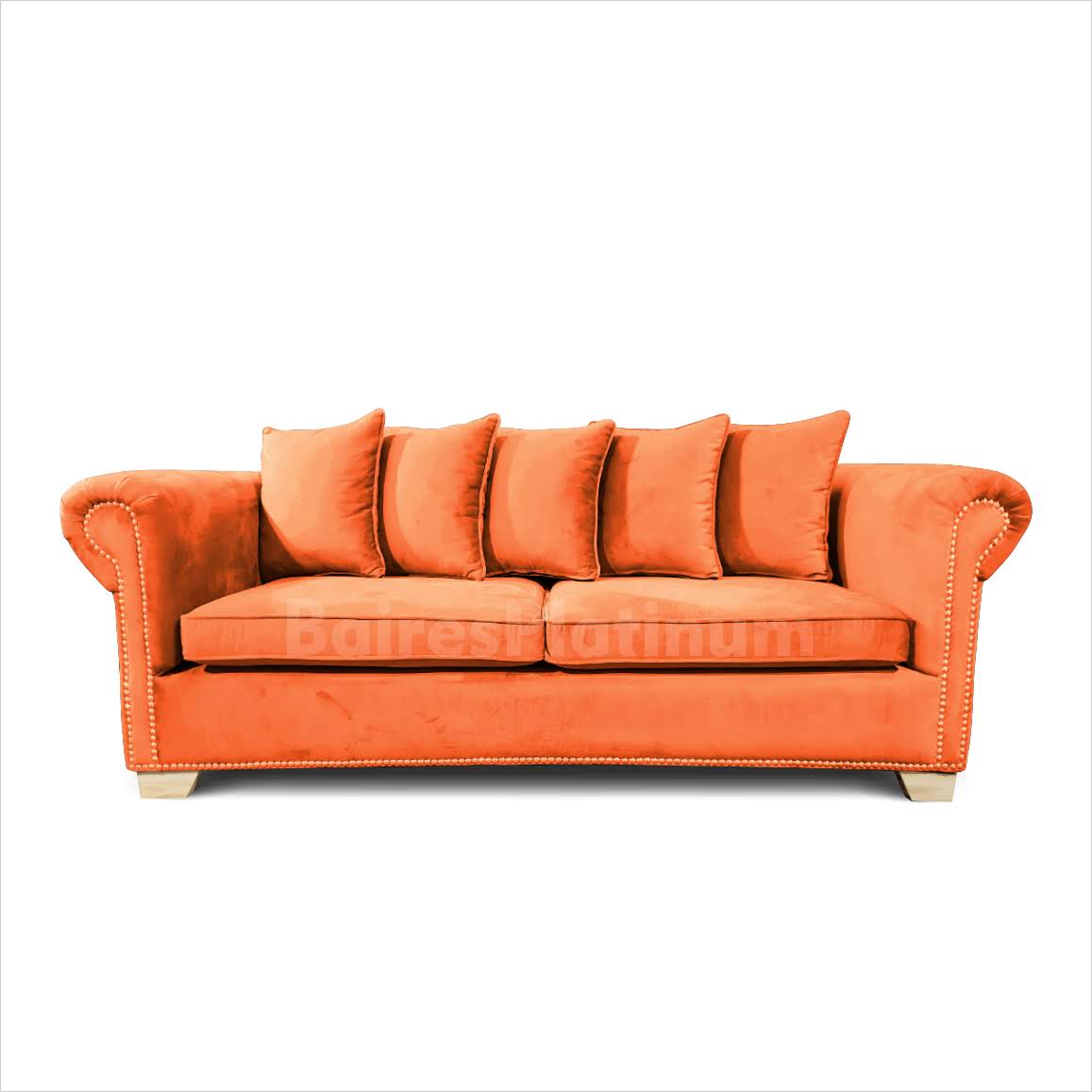 Sillón Vintage Cleopatra Confort 3 Cuerpos Pana Antimancha