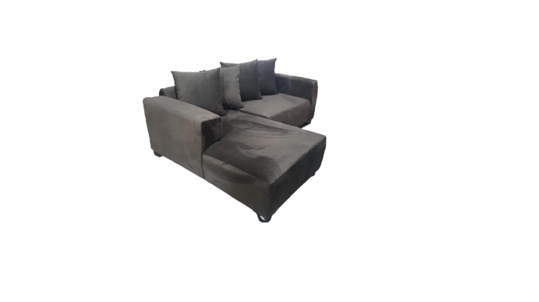 Sillón Sofá Esquinero Eliseo 3 Cuerpos Lino Antidesgarro