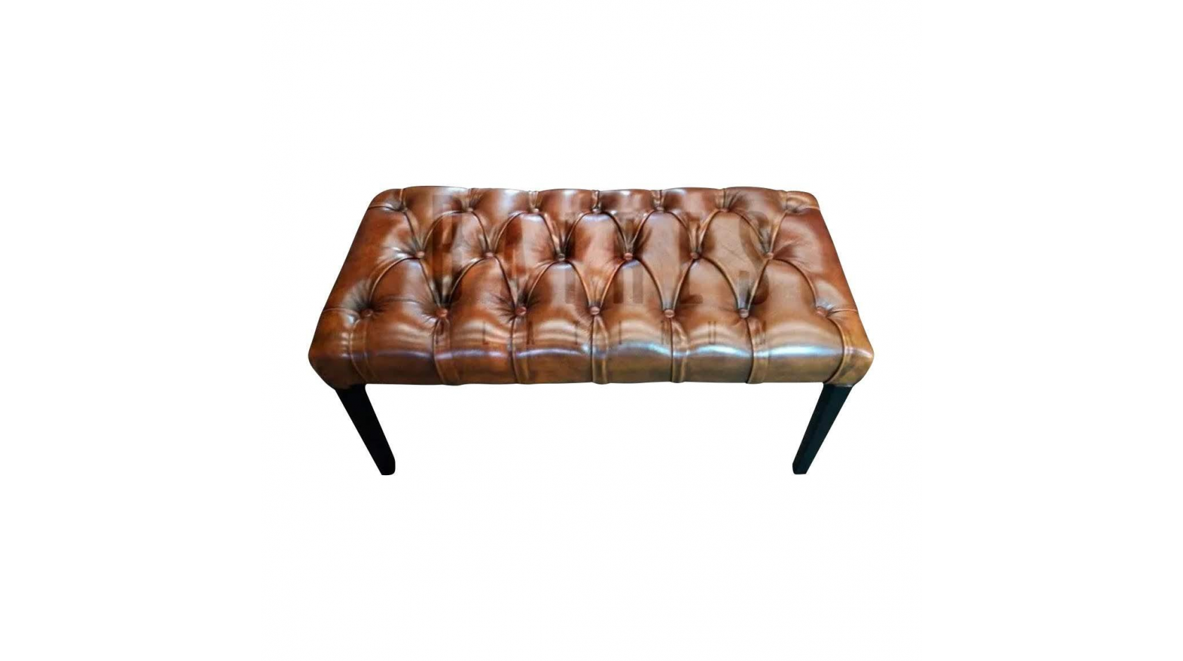 Puff Banqueta Capitone 140 cm Ecocuero