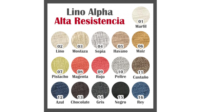 Sillón Sofá Nordico Mandarina 3 Cuerpos Lino Antidesgarros